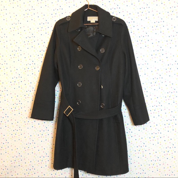 MICHAEL Michael Kors Jackets & Blazers - Michael Kors || black wool double breasted coat